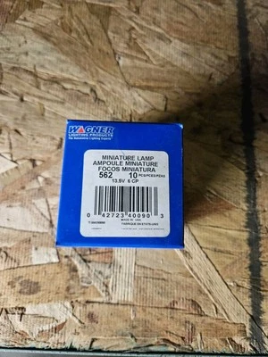 NUEVA bombilla automotriz miniatura Wagner 562 (10) Foto 1 de 3