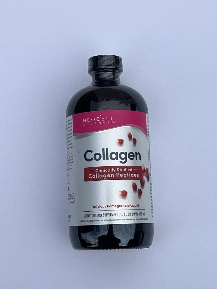 NeoCell, Colágeno Líquido, Granada, 16 fl oz (473 ml) Exp. 1/2027 Foto 1 de 4