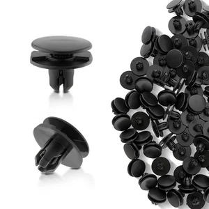 100PCS New Fender Push Type Retainer Clips For Honda Acura 91501-TRO-003 US - Picture 1 of 12