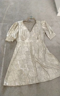Papya Women's Dress Size 14,Metallic - Image 1 of 4