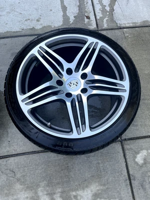 Porsche 987 cayman boxster 19" x 9.5" turbo look rear wheel - Image 1 of 2