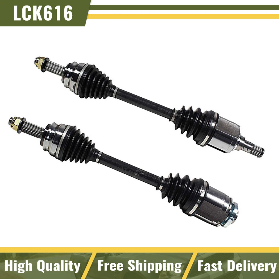 For 2010-2017 Jeep Patriot 2007 08 09 Front Left & Right Pair CV Axle Shaft - Image 1 of 4