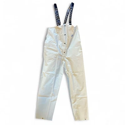 Pantalones de hombre pequeños vintage Grundens Sandhamn modelo 94, blancos Foto 1 de 4