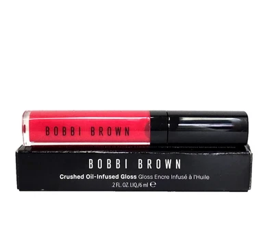 Bobbi Brown измельченный масляный БЛЕСК ДЛЯ ГУБ - ФРИСТАЙЛ - 0,2 жидкой унции / 6 мл - НОВЫЙ - Изображение 1 из 4