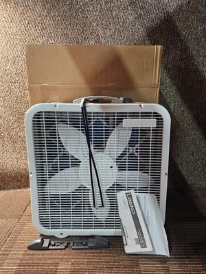 Ventilador de caja y purificador de aire Lasko FF305 Air Flex 2 en 1 de 20 pulgadas en uno con 3 velocidades Foto 1 de 4