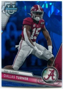 DALLAS TURNER 2023 Bowman Chrome U. SAPPHIRE #51 - Picture 1 of 1
