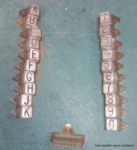 rockola 1493 princess complete set of select buttons - Picture 1 of 1