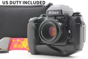 [ Fast neuwertig] Nikon F4S MB-21 MF-23 analoge Kamera AF 50mm F1.8 Objektiv aus Japan - Bild 1 von 21