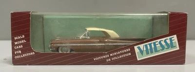 Chevy Impala 1959 Vitesse cerrado descapotable 1:43 diecast sin usar, en caja ~100 Foto 1 de 4