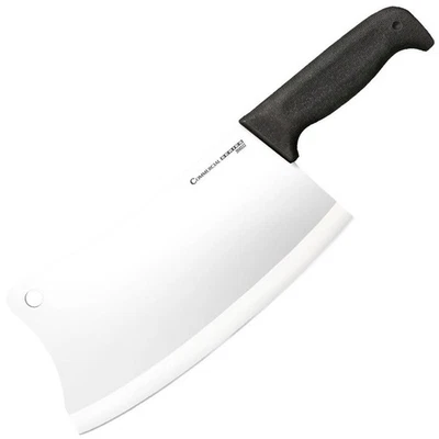 Cold Steel Cleaver 9" Durable Cryo-Quenched German 4116 Stainless Steel Fixed... - Image 1 of 2