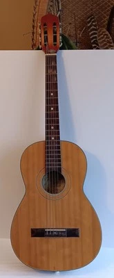 Suzuki Violin Co Ltd Acoustic Guitar Model #6 Japan Vintage 70s *as is*  - Image 1 of 4