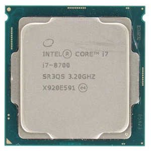 Intel CPU Sockel 1151 6-Core i7-8700 3,2GHz 12M 8GT/s - SR3QS - Bild 1 von 7