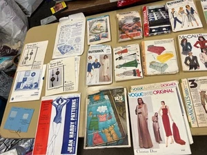 Konvolut 30+ Vintage Schnittmuster Vogue American Designer Vogue Schnittmuster + - Bild 1 von 21