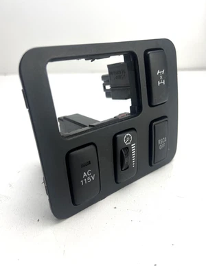 03-09 Lexus GX470 espejo/atenuador de tablero/panel de interruptor de control OEM negro Foto 1 de 4