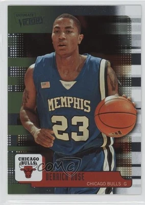 2008-09 Upper Deck MVP Ultimate Victory Derrick Rose #61 Rookie RC - Image 1 of 2