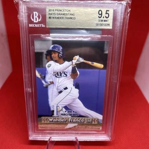 2018 Grandstand Princeton Rays Wander Franco BGS 9.5 Gem Mint eBay Sealed Auth - Picture 1 of 4