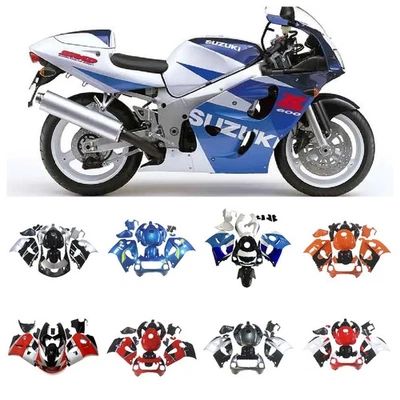 ABS 整流罩套件适用于铃木 GSXR600 GSXR750 1996 1997 1998 1999 车身 — 第 1/4 张图片