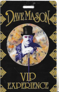 VIP Experience Laminate * by Dave Mason (2018) Traffic - Picture 1 of 1