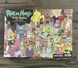 Rick & Morty Total Rickall Card Game - As New - Picture 1 of 3