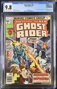 Ghost Rider #24 CGC 9,8 • Marvel Comics 1977 - Imagen 1 de 2