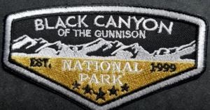 BLACK CANYON OF THE GUNNISON Colorado National Park Patch ca. 2X4" - Bild 1 von 2