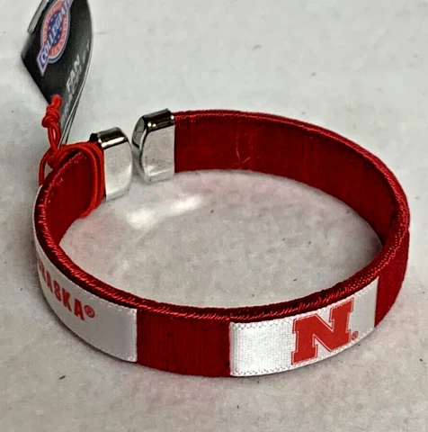 Nebraska Cornhuskers Fan Bracelet By Siskiyou Sports Cover