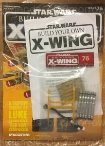 OFFICIAL DEAGOSTINI BUILD YOUR OWN STAR WARS X-WING FIGHTER - ISSUE 76 - Foto 1 di 1