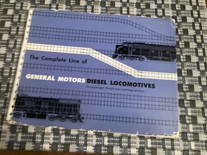 La Linea Completa Di Catalogo Locomotive Diesel General Motors RARO ORIGINALE - Foto 1 di 13