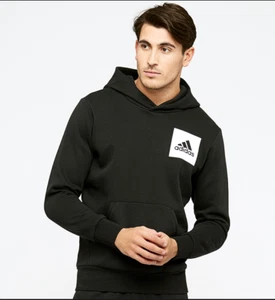 Adidas Essential Logo P/O schwarz S98769 Herren Größe XL neu mit Etikett Neu mit Etikett Neu mit Etikett - Bild 1 von 5