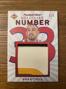2021 President's Choice Solitaire 2.0 - 1/1 - Grant Hill Game Used Memorabilia