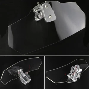 Alerón parabrisas transparente con clip para Suzuki V-Strom 650 Adventure - Imagen 1 de 7