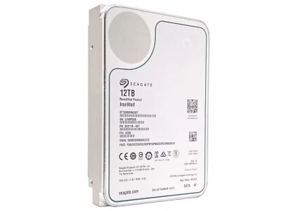 Seagate Ironwolf ST12000VN0007 12TB 7200RPM SATA 6Gb/s 3.5 Internal Hard Drive - Image 1 of 4