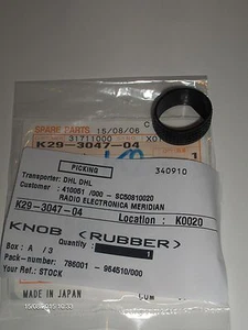 TR-751 Kenwood K29-3047-04 Rubber Dial TR-851 Knob (Rubber) Ultimate / Last Unit - Zdjęcie 1 z 1
