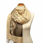 Little Women by Louisa M. Alcott Shawl Scarf Wrap.Book scarf,Literary scarf 