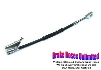 FRONT LEFT BRAKE HOSE Ford Custom, Custom 500, 1969 1970 1971 1972 - Front Disc - Imagem 1 de 2