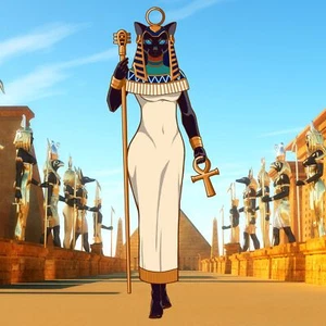 Pin esmaltado TiBS Egyptian Mythology Bastet de 3′′ - Imagen 1 de 2