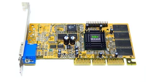 MANLI ATI Rage 128 Pro Ultra GL 32MB VGA - AGP Card - Picture 1 of 2