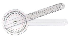 Goniometer 12" 360 Degree ISOM, Tape Measure, US Seller Select Option