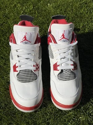 NIKE AIR JORDAN 4 RETRO (GS) "MARS BLACKMON" 2006 Release SZ 6.5Y[308498-162] - Image 1 of 4