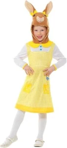 Smiffys 48733S Officially Licensed Peter Rabbit, Cottontail Deluxe Costume, Girl - Picture 1 of 3