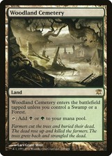 Woodland Cemetery - Foil Innistrad MP MTG