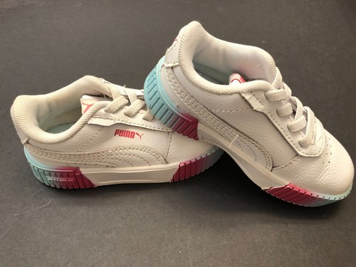Scarpe PUMA Carina L Summer Fade sneakers basse bianche bambina taglia 6C