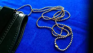 Umhängekette für Badgeholder Polizeimarke Dienstmarke Halter Kette #US - Bild 1 von 1