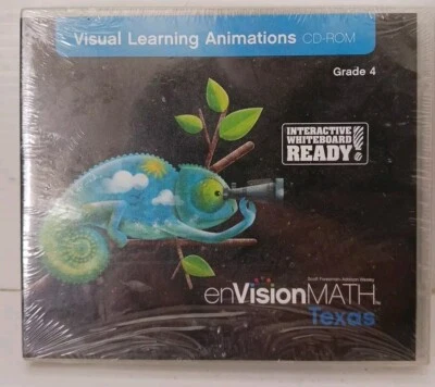enVision MATH GRADE 4 CD ROM & Teachers Edition SEALED Pearson Scott Foresman - Image 1 of 3