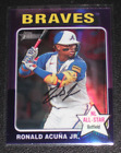 2024 Topps Heritage Ronald Acuna Jr. #321 Lila Chrom Atlanta Braves
