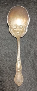 Vintage R. C. Co Silverplate 9" Ladle Spoon Rose pattern 1909 Silverware - Picture 1 of 11