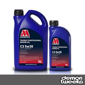 Millers Oils Trident Professional C3 5W30 Fully Synth Engine Oil - 6L (5L & 1L) - Picture 1 of 1