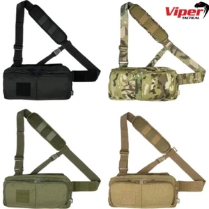 VIPER TACTICAL VX BUCKLE UP SLING PACK SHOULDER MAN BAG 5L CAMO AIRSOFT ARMY - Picture 1 of 37