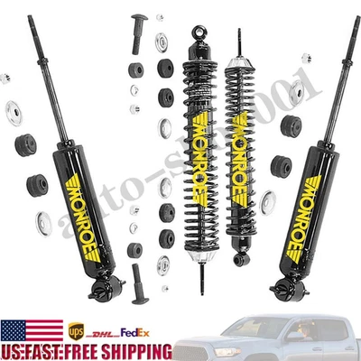 4 Amortiguadores delanteros traseros Monroe amortiguador para Datsun 411 1,6 L 1964 Foto 1 de 4