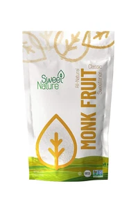 Monk Fruit Sweetener Classic Non GMO Gluten Free Sugar Substitute, 16 Oz - Picture 1 of 8